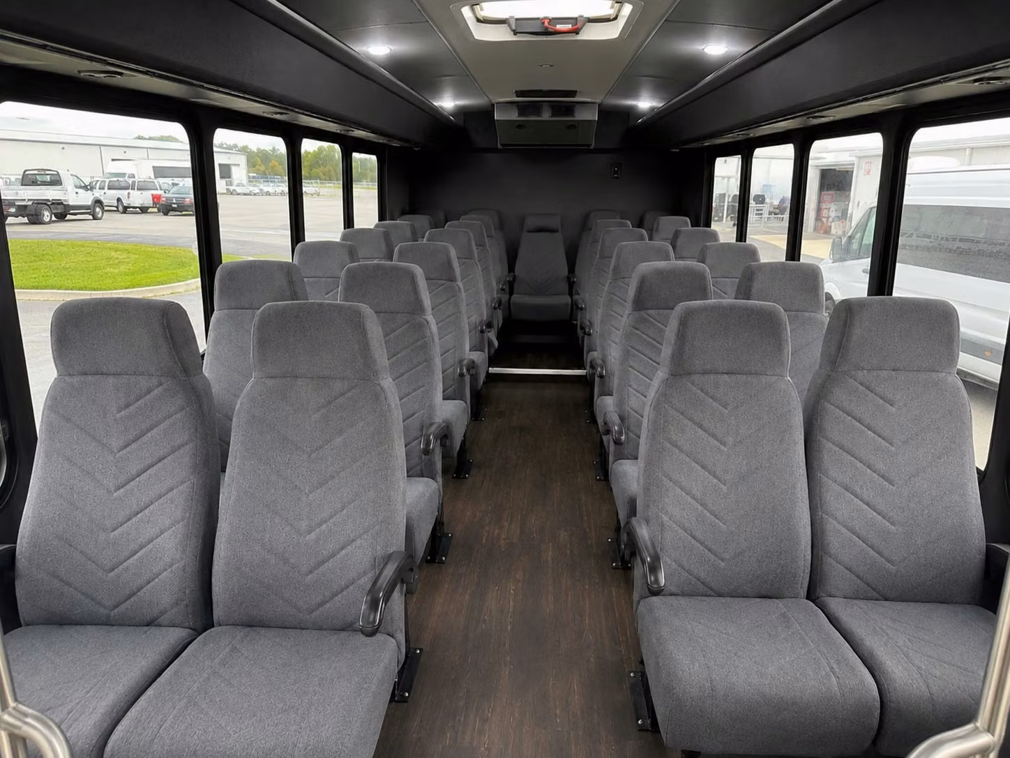 18 passenger minibus inside