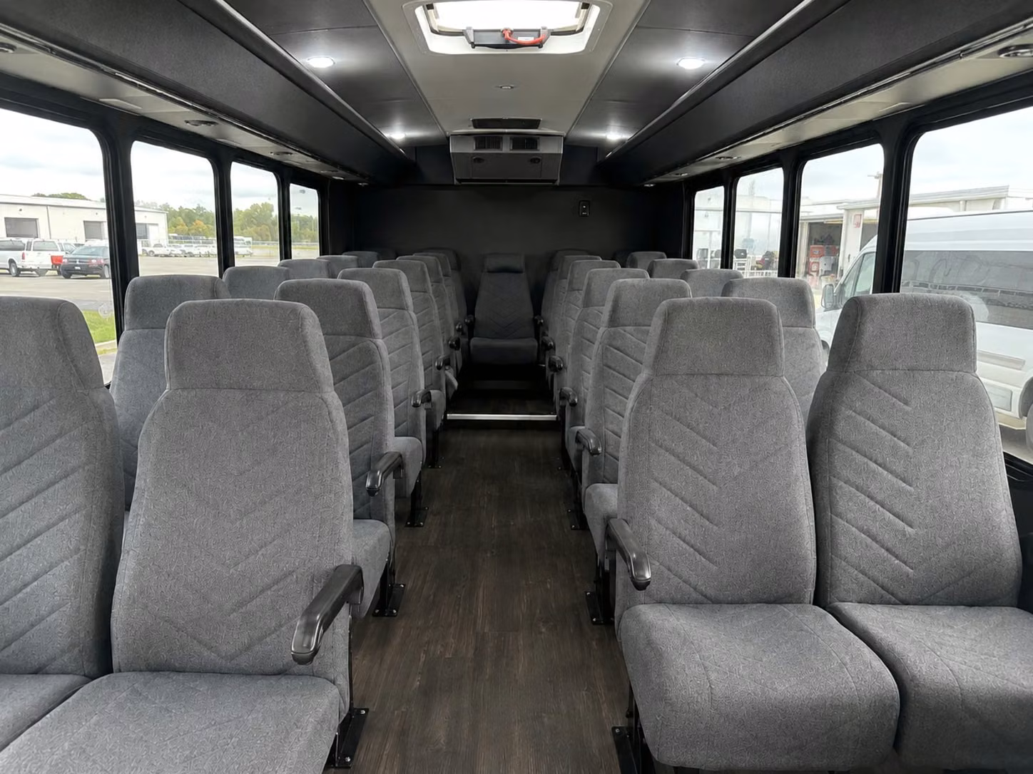 20 passenger minibus inside