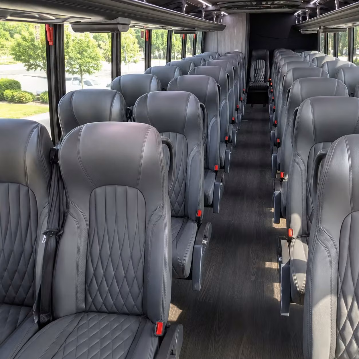 30 passenger minibus interior