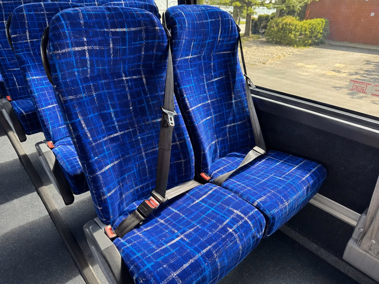 56 passenger charter bus inside