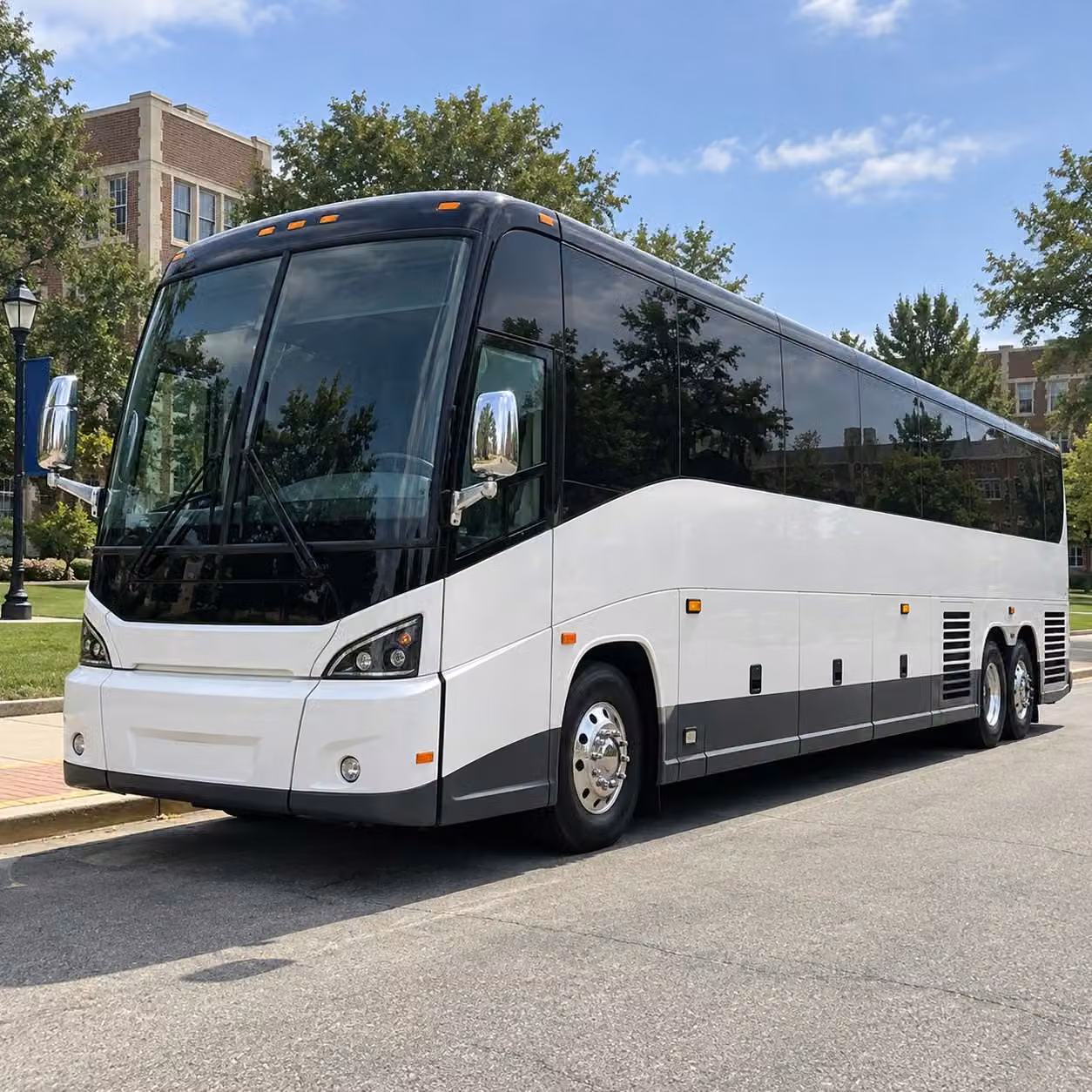 charter bus rentals for large concert groups from monroeville
