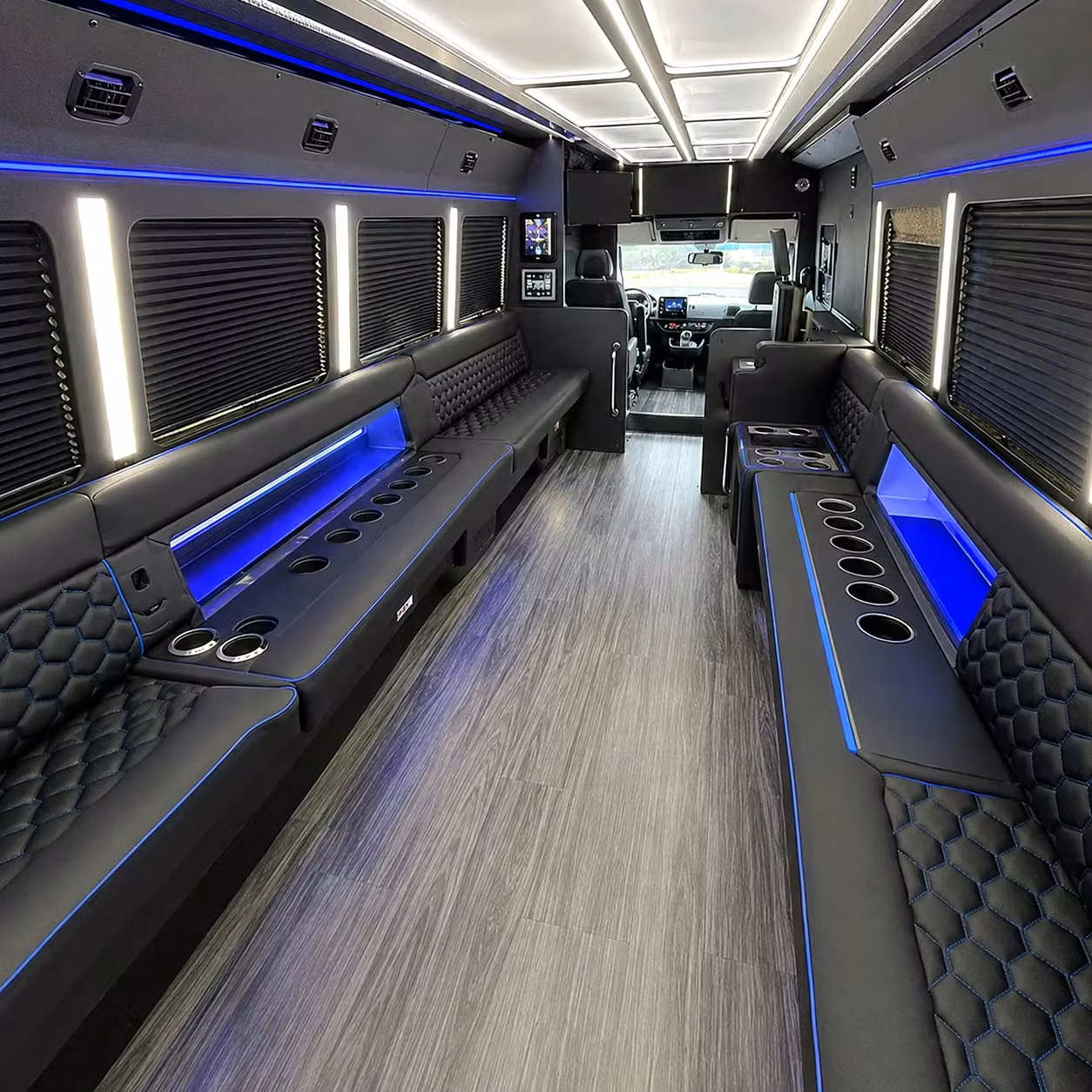 party bus interior