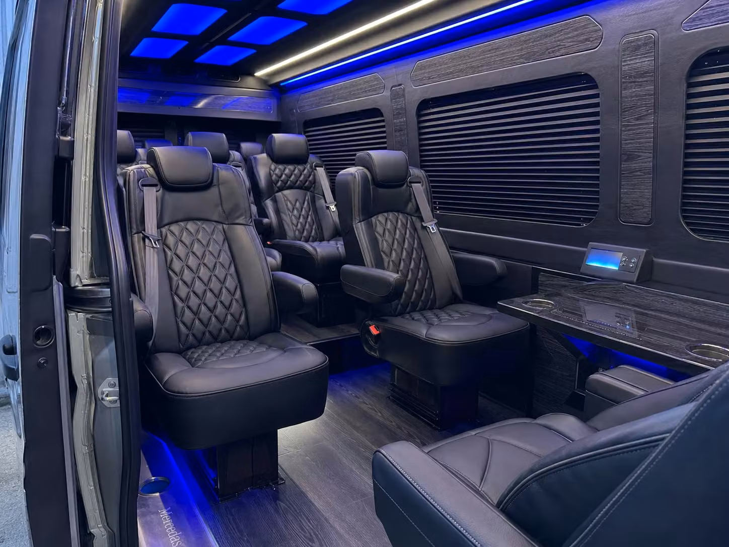 sprinter van transportation for groups and events across monroeville