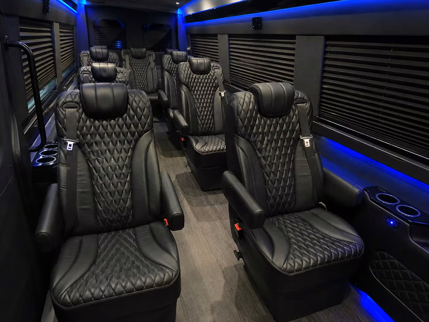 sprinter van with driver interior